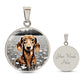 Dachshund Dreams - Circle Pendant - Real Rad Boutique