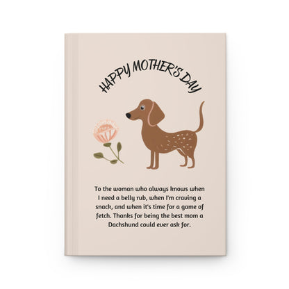 Dachshund Love - Hardcover Journal Matte - Real Rad Boutique