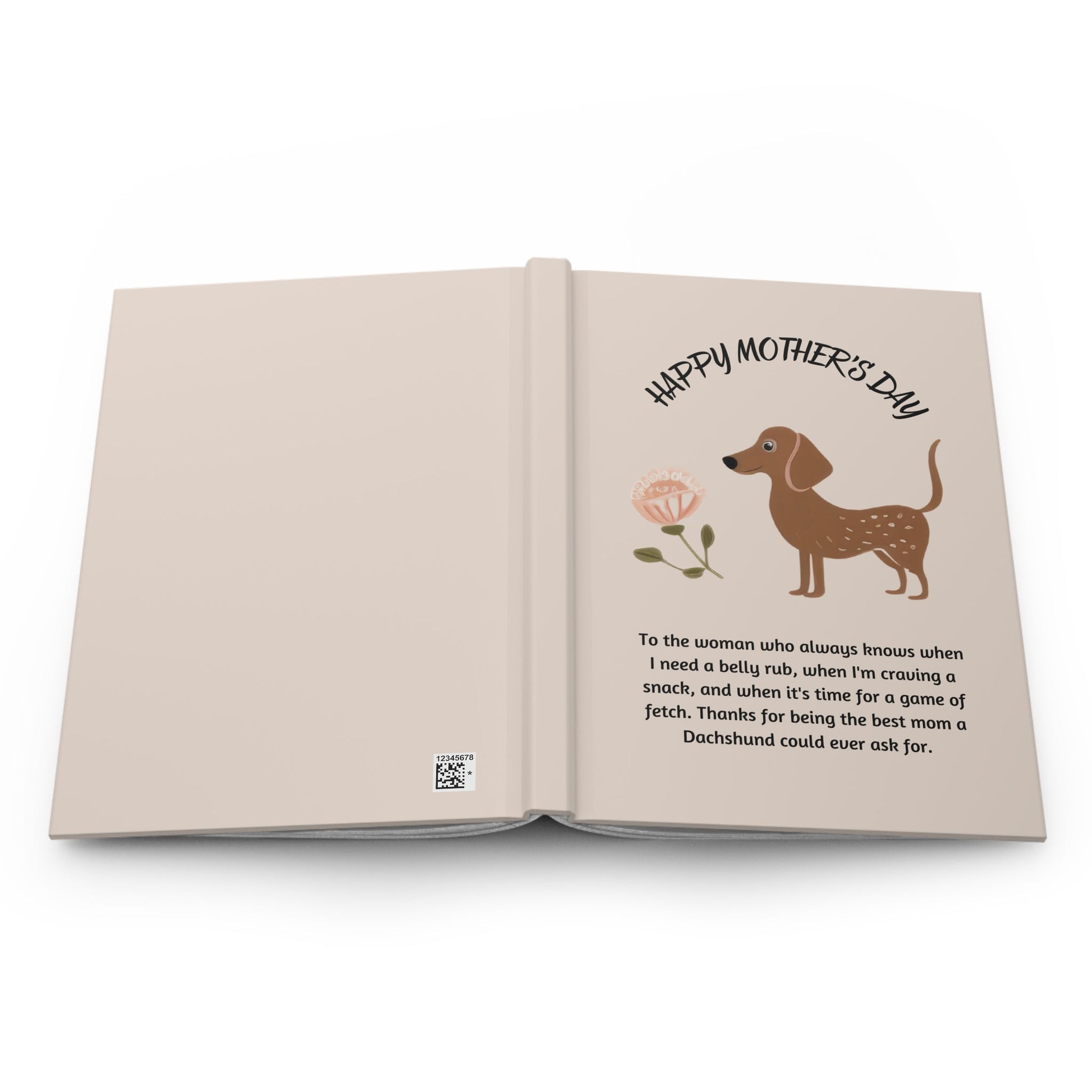 Dachshund Love - Hardcover Journal Matte - Real Rad Boutique