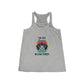 Dachshund Love & Low Places - Women's Flowy Racerback Tank - Real Rad Boutique