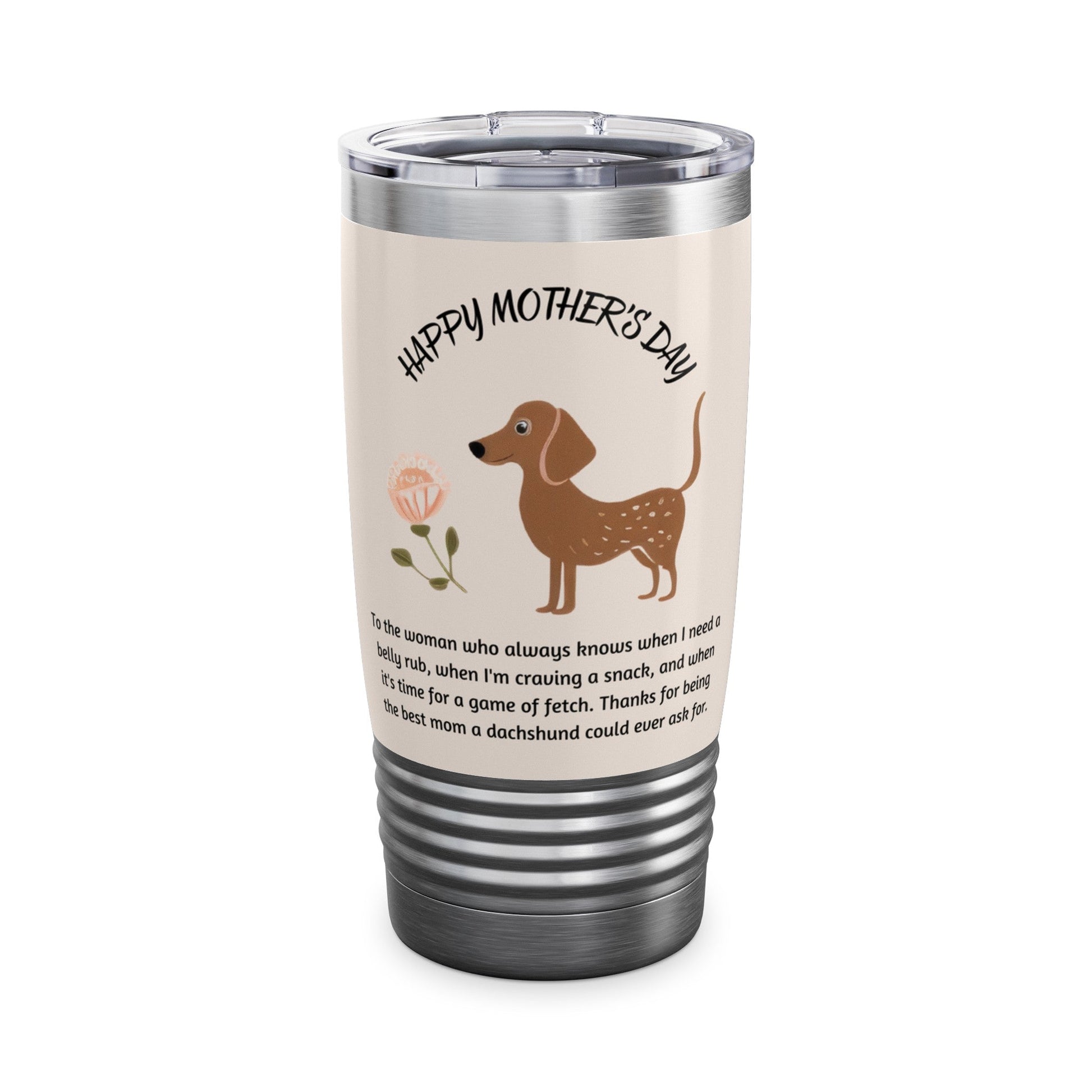 Dachshund Love - Ringneck Tumbler - Real Rad Boutique