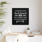 Dachshunds Don't Suck - Matte Canvas, Black Frame - Real Rad Boutique