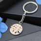 Dainty Delight - Circle Keychain - Real Rad Boutique