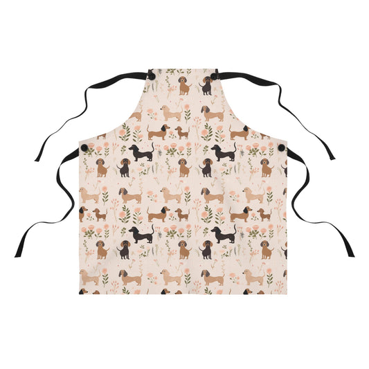 Dainty Delight - Dachshund Apron - Real Rad Boutique