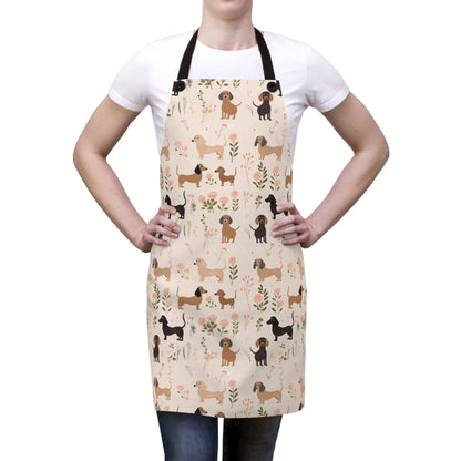 Dainty Delight - Dachshund Apron - Real Rad Boutique