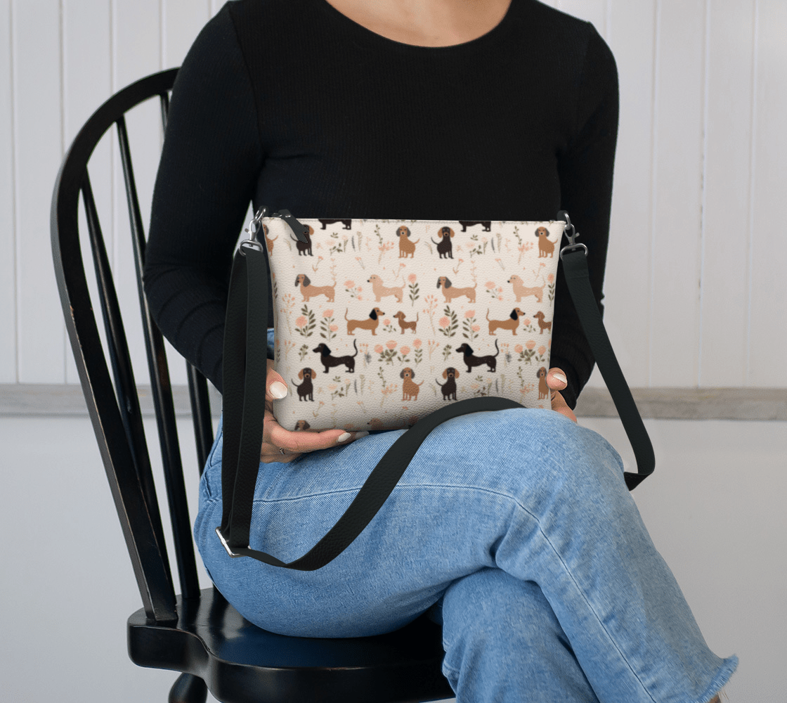 Dainty Delight - Vegan Leather Crossbody Purse - Real Rad Boutique