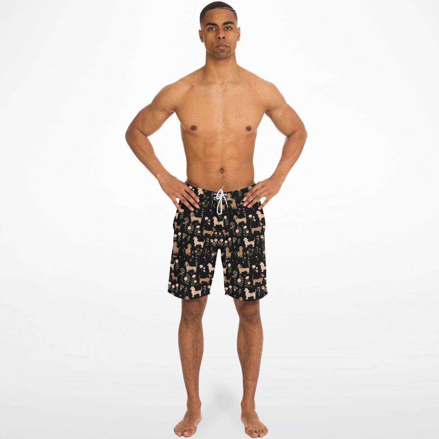 Dapper Hounds - Board Shorts - Real Rad Boutique