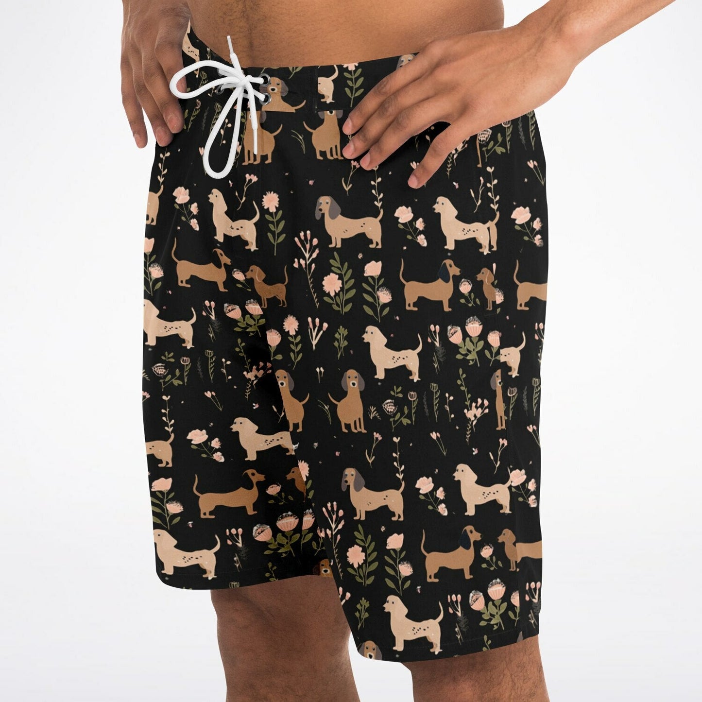 Dapper Hounds - Board Shorts - Real Rad Boutique