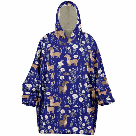 Dashing Dachshund Luxury Snug Hoodie - Real Rad Boutique