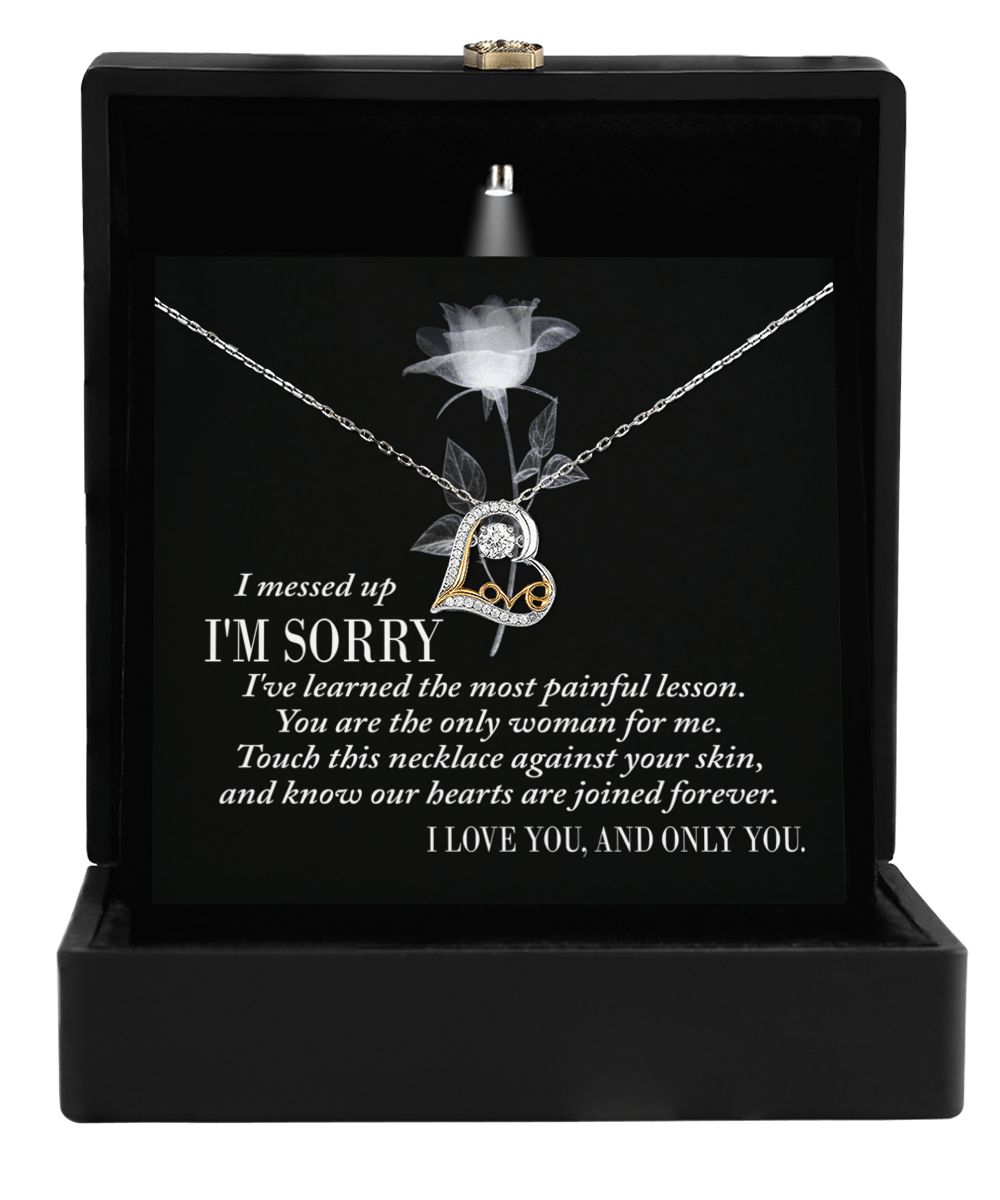 Declaration of Love - Love Dancing Necklace - Real Rad Boutique