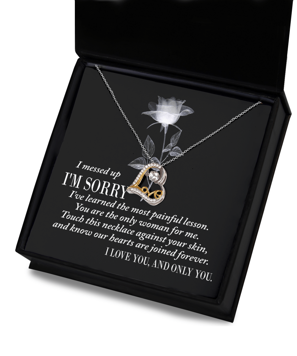 Declaration of Love - Love Dancing Necklace - Real Rad Boutique