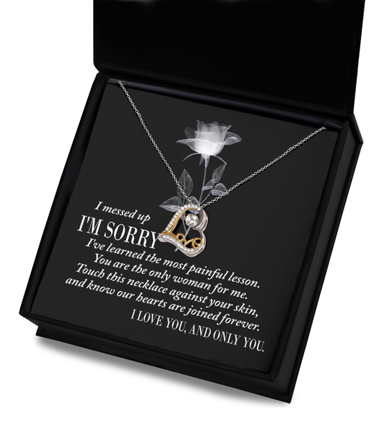 Declaration of Love - Love Dancing Necklace - Real Rad Boutique