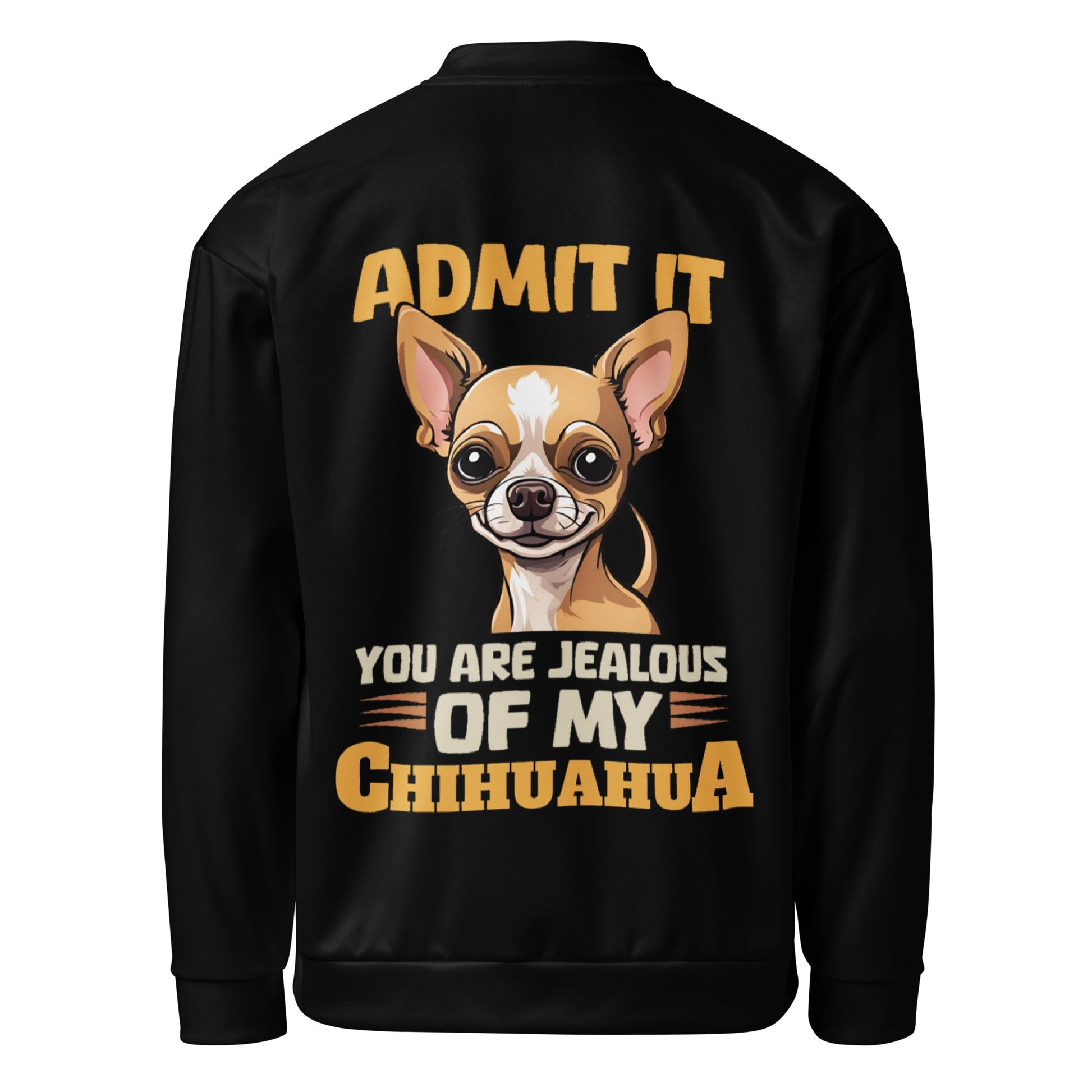 Don't Be Jealous of My Chihuahua - Men's Bomber Jacket - Real Rad Boutique