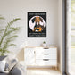 Don't Be Scared - Matte Canvas, Black Frame - Real Rad Boutique