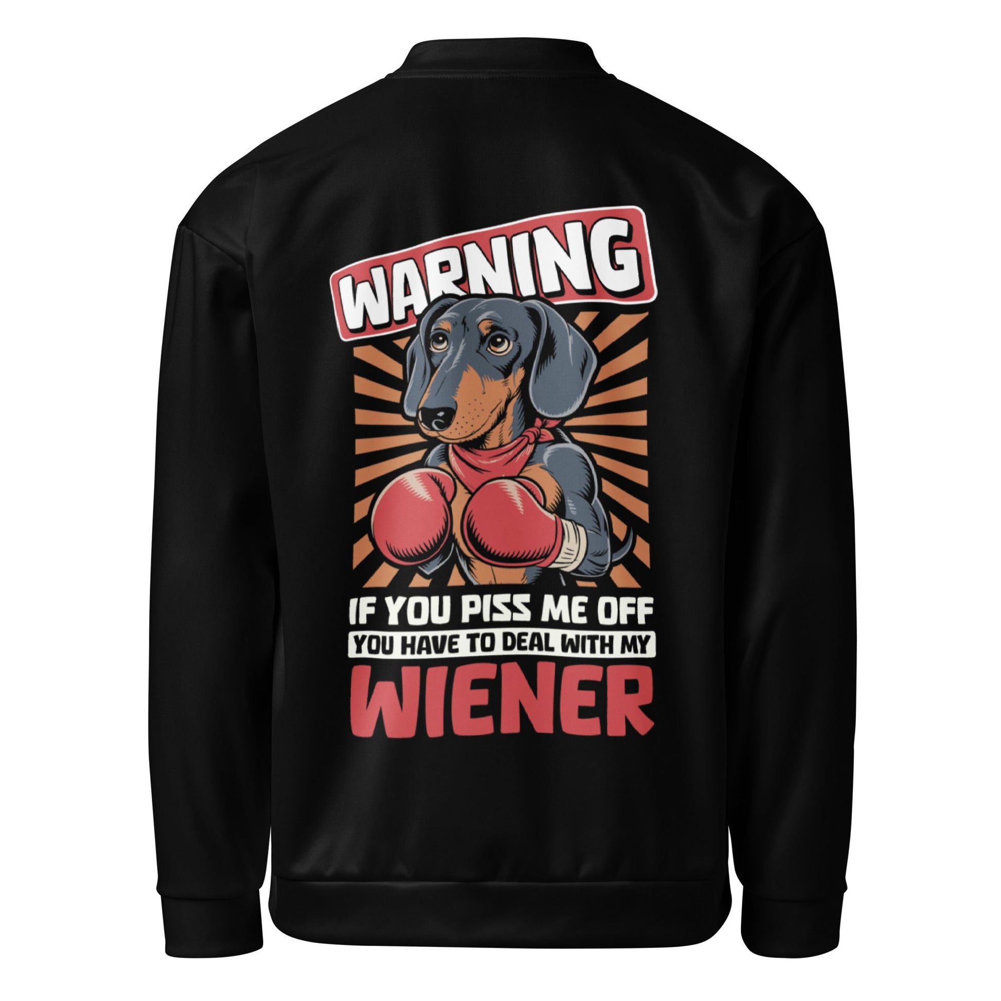 Don't Piss Off My Wiener - Men's Bomber Jacket - Real Rad Boutique