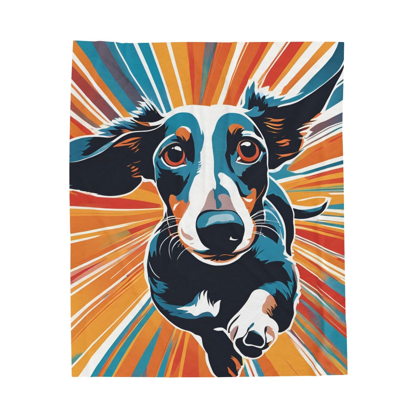 Doxie Daze - Velveteen Plush Blanket - Real Rad Boutique