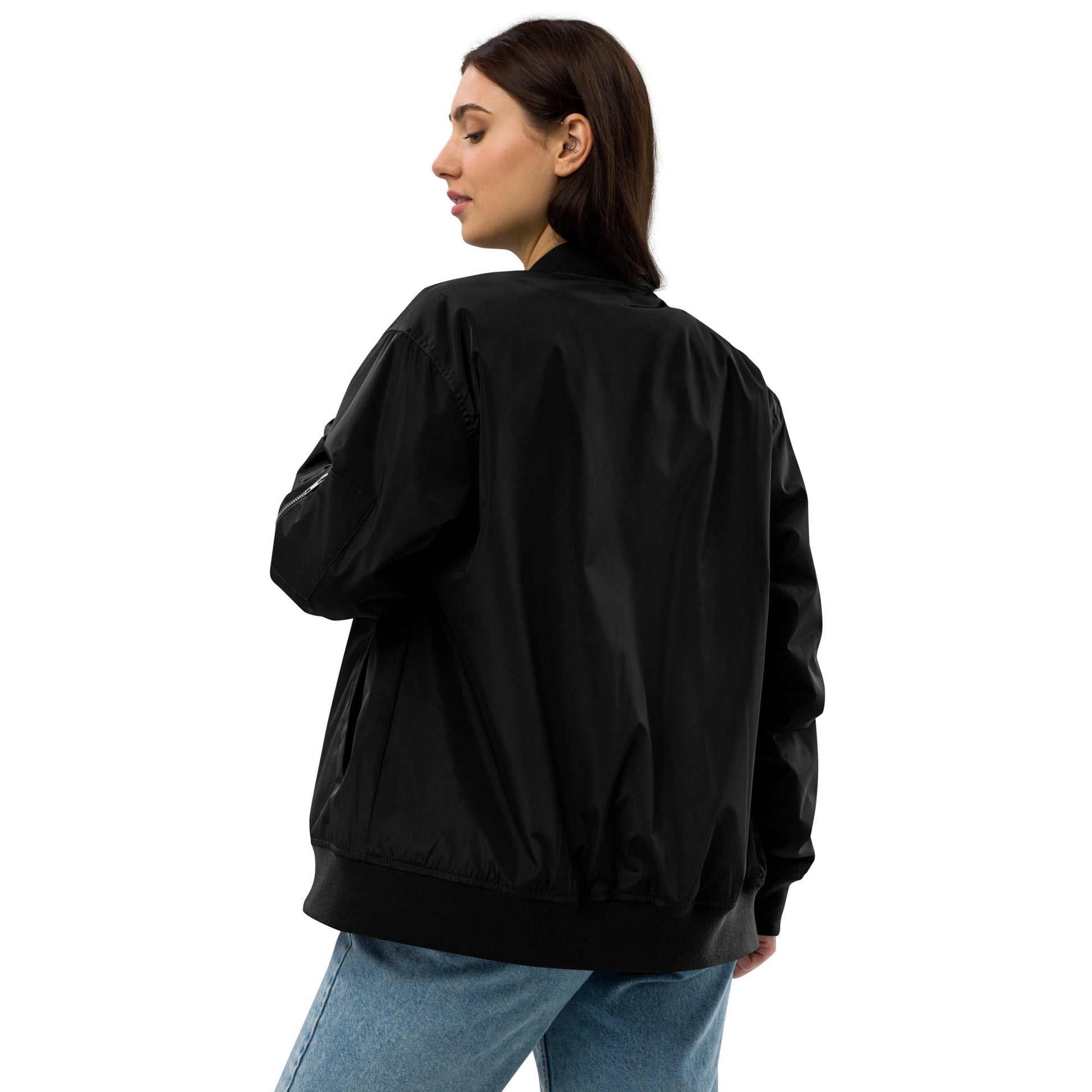 Doxie Love - Women's Recycled Bomber Jacket - Real Rad Boutique