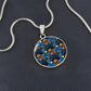 Doxie Starry Night - Circle Pendant - Real Rad Boutique