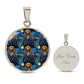 Doxie Starry Night - Circle Pendant - Real Rad Boutique