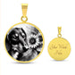 Doxie Sunflower - Circle Necklace - Real Rad Boutique