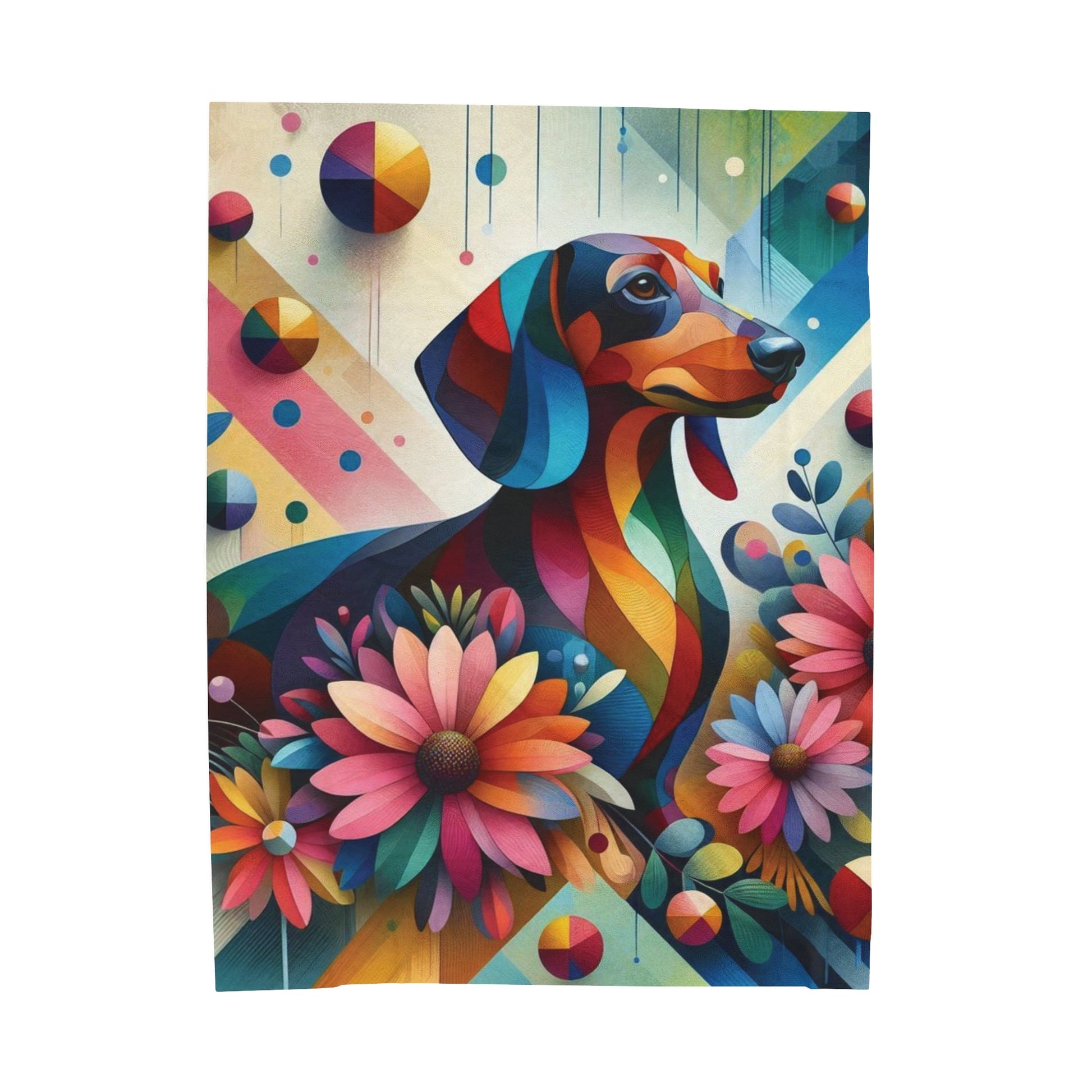 Doxie Treasures - Velveteen Plush Blanket - Real Rad Boutique