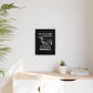 Embrace Our Open Door Policy - Matte Canvas, Black Frame - Real Rad Boutique