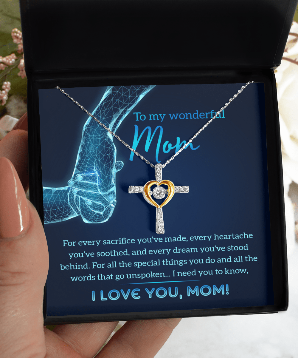 Eternal Love, Mom's Sacrifice - Love Dancing Necklace - Real Rad Boutique