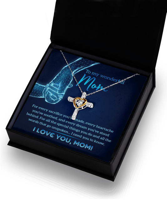 Eternal Love, Mom's Sacrifice - Love Dancing Necklace - Real Rad Boutique