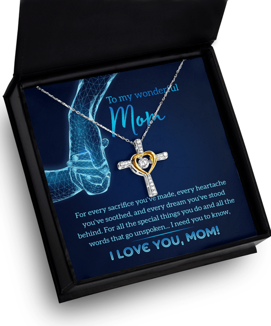 Eternal Love, Mom's Sacrifice - Love Dancing Necklace - Real Rad Boutique