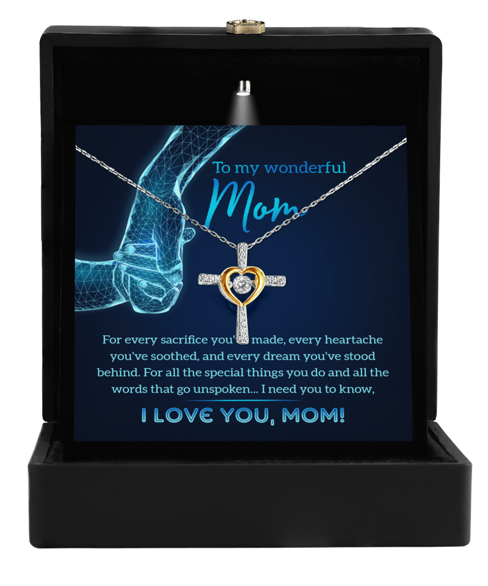 Eternal Love, Mom's Sacrifice - Love Dancing Necklace - Real Rad Boutique