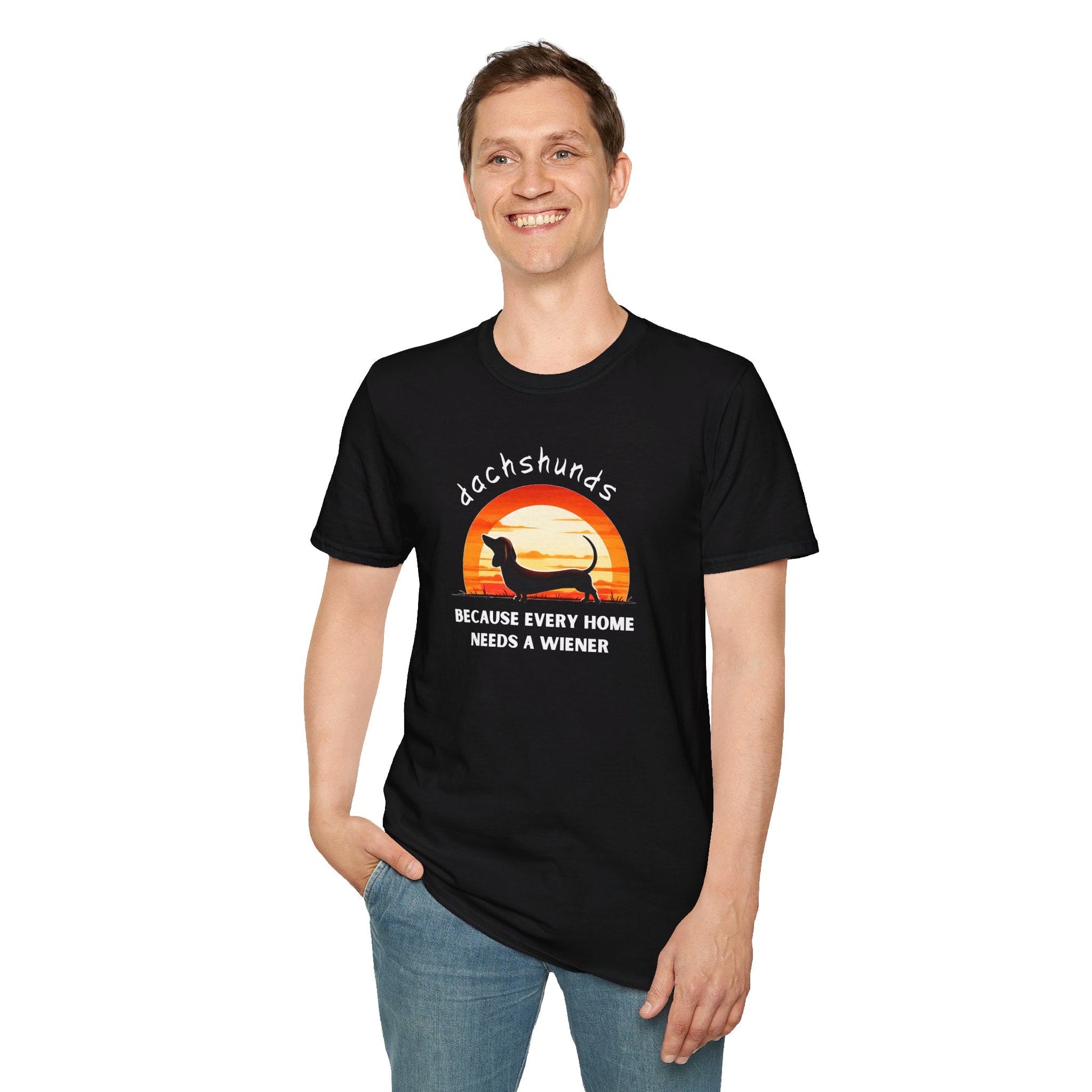 Every Home Needs a Wiener - Softstyle T-Shirt - Real Rad Boutique