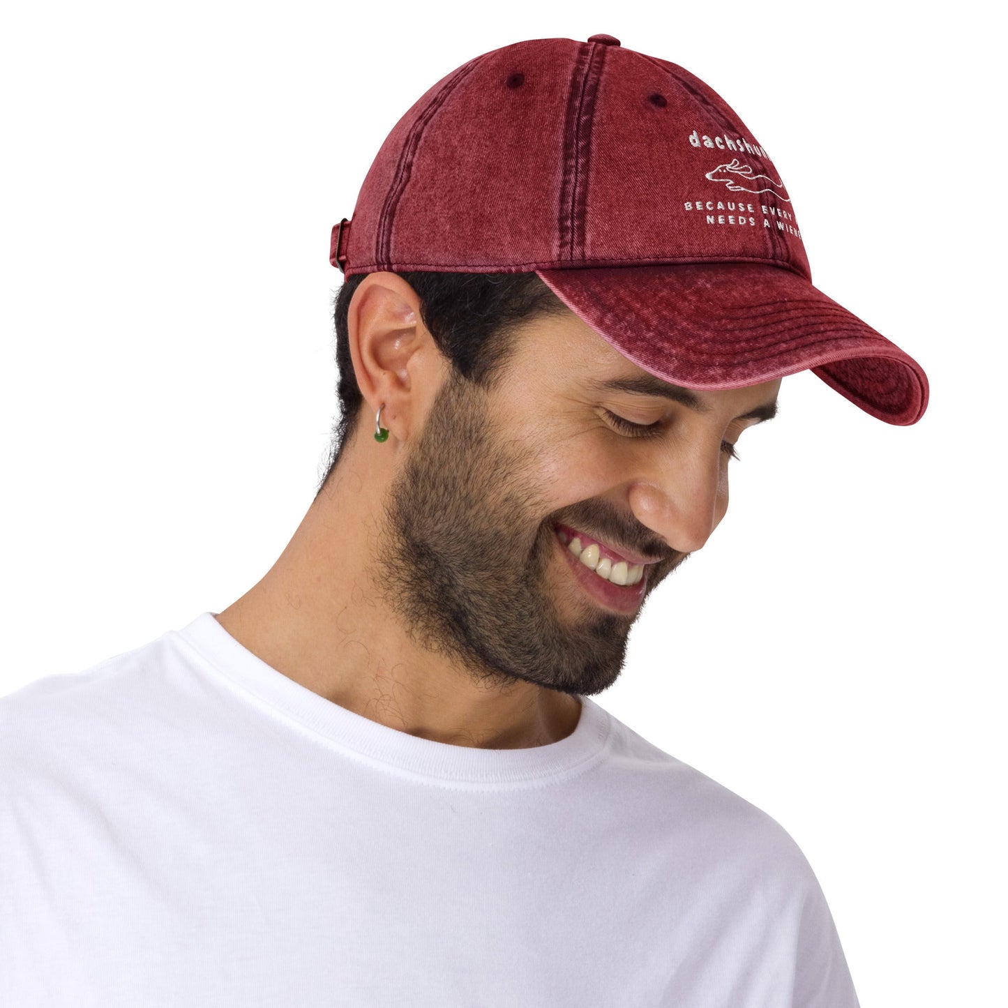 Every Home Needs a Wiener - Vintage Cotton Twill Cap - Real Rad Boutique