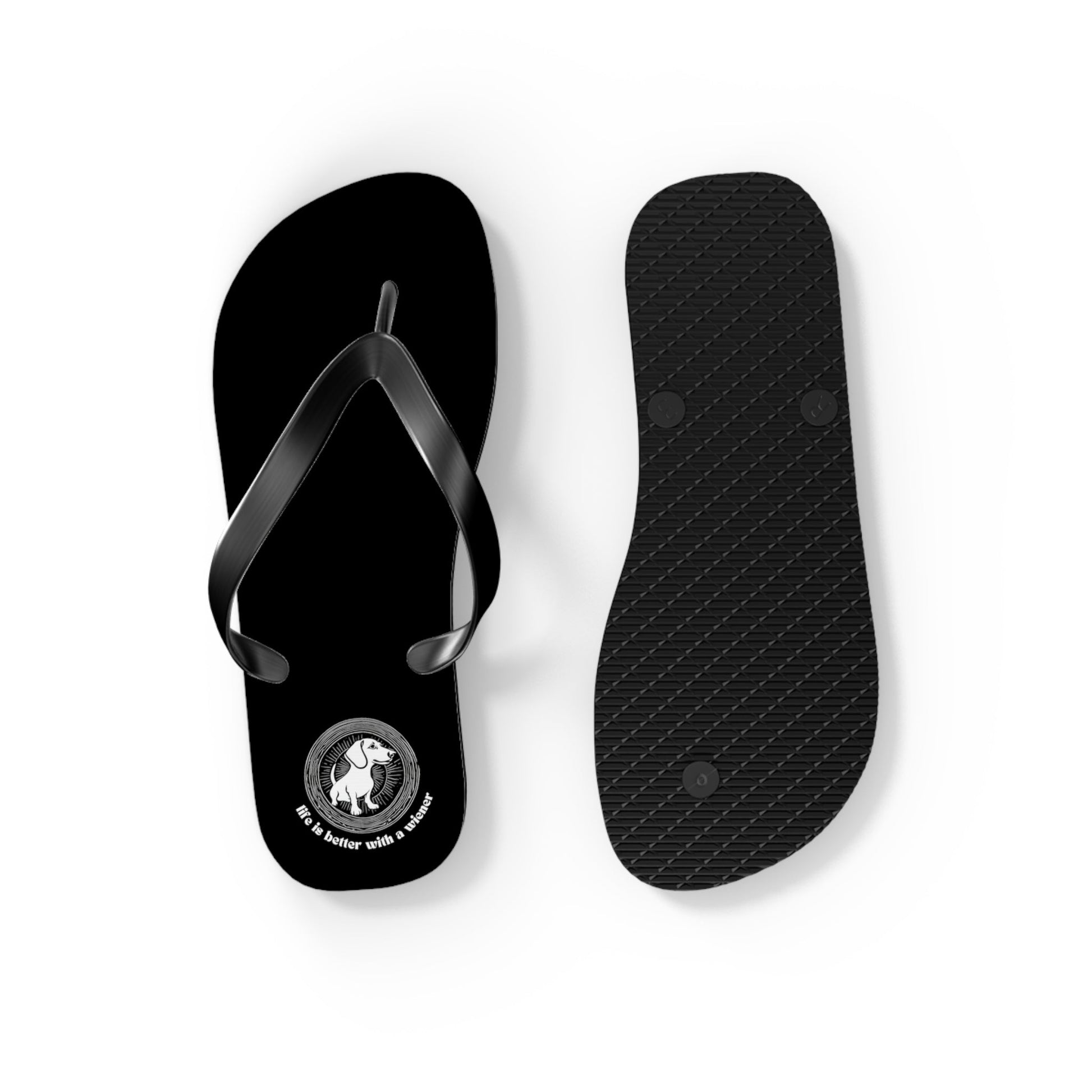 Everything Is Better With A Wiener - Flip Flops - Real Rad Boutique