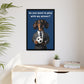 Football: Play with My Wiener - Matte Canvas, Black Frame - Real Rad Boutique