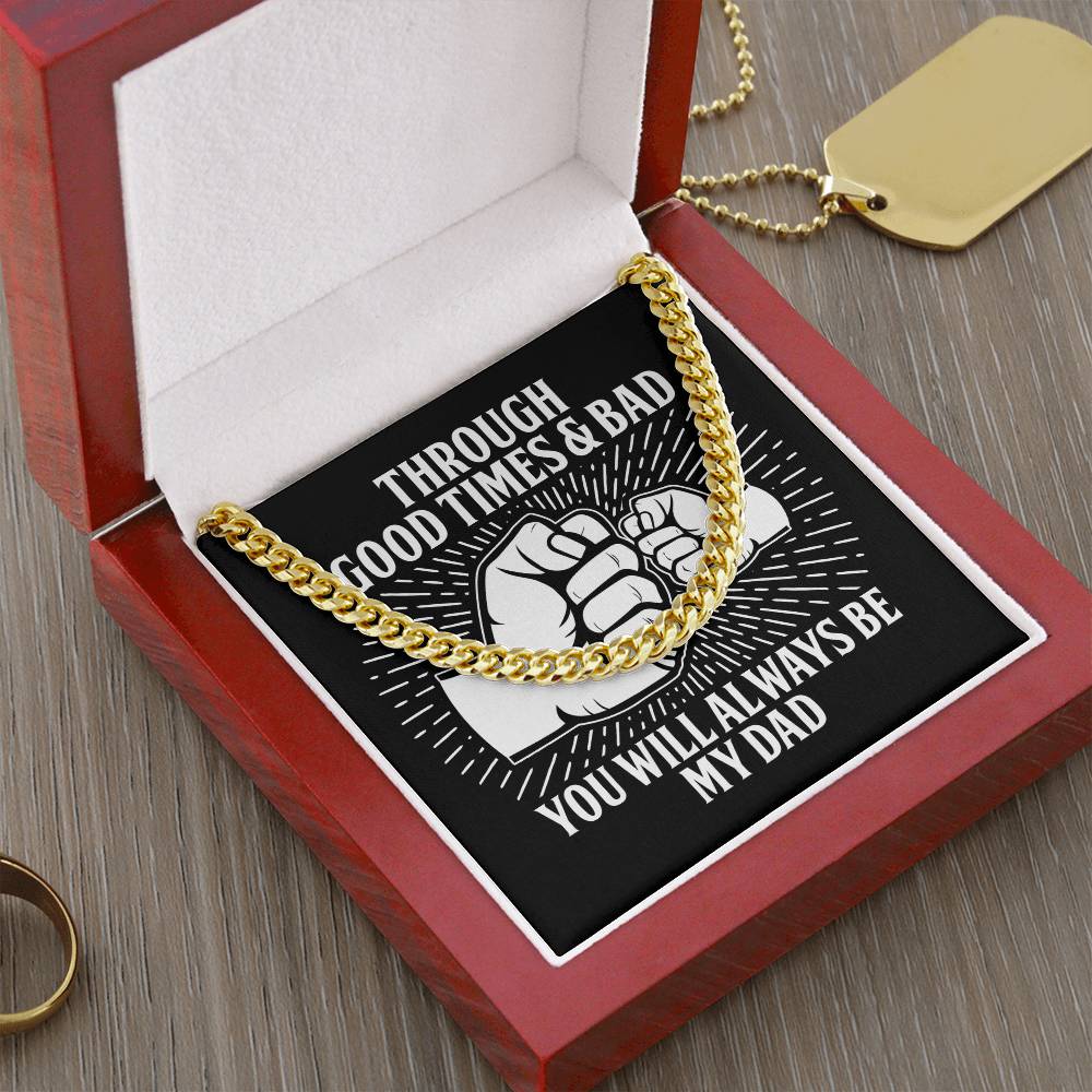 Forever Grateful - Cuban Link Chain - Real Rad Boutique