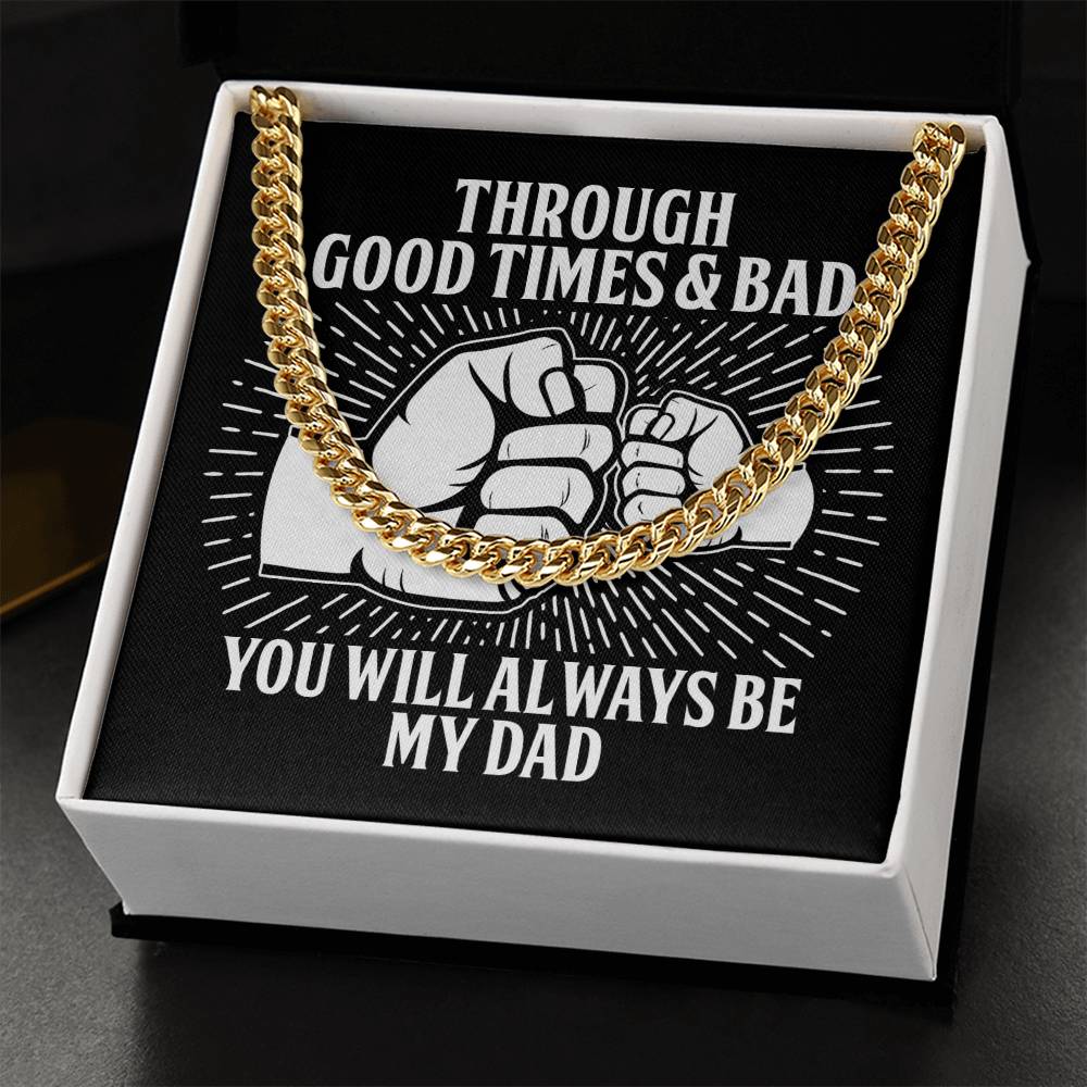 Forever Grateful - Cuban Link Chain - Real Rad Boutique