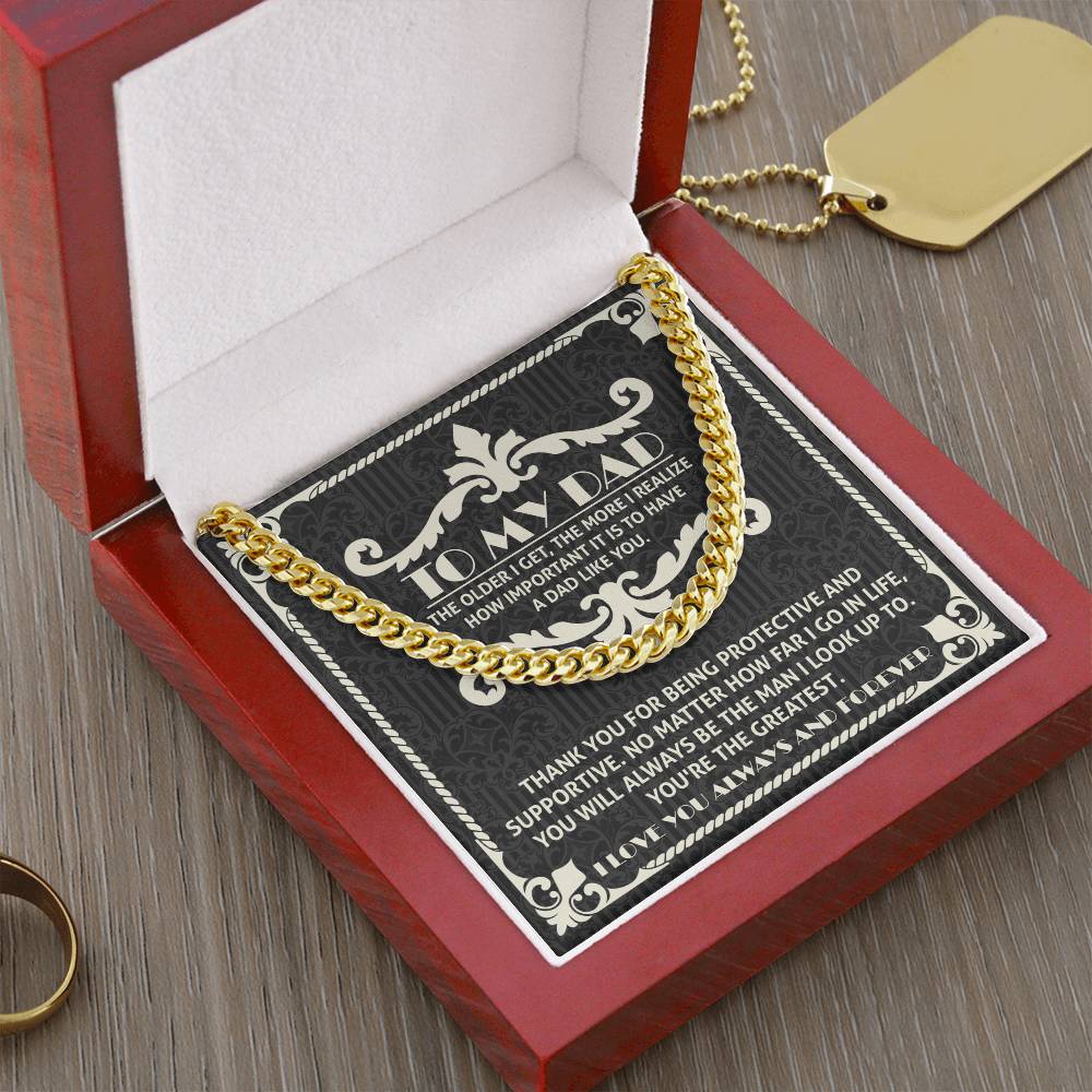 Forever Grateful - Cuban Link Chain - Real Rad Boutique