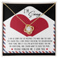 Forgive Me - Love Knot Necklace - Real Rad Boutique