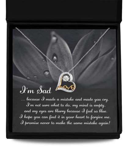 From Sadness to Hope - Love Dancing Necklace - Real Rad Boutique