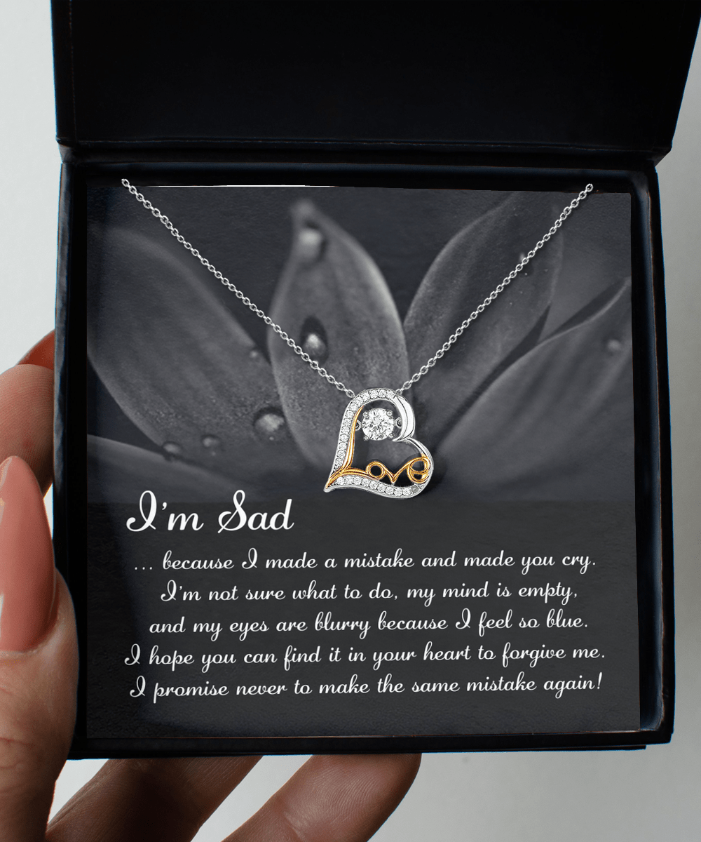 From Sadness to Hope - Love Dancing Necklace - Real Rad Boutique