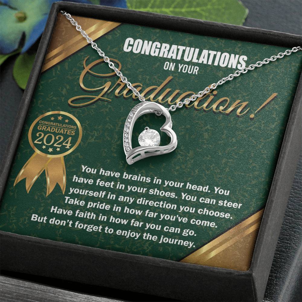 Graduation, Journey of Possibilities - Forever Love Necklace - Real Rad Boutique