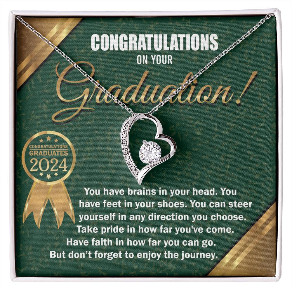 Graduation, Journey of Possibilities - Forever Love Necklace - Real Rad Boutique