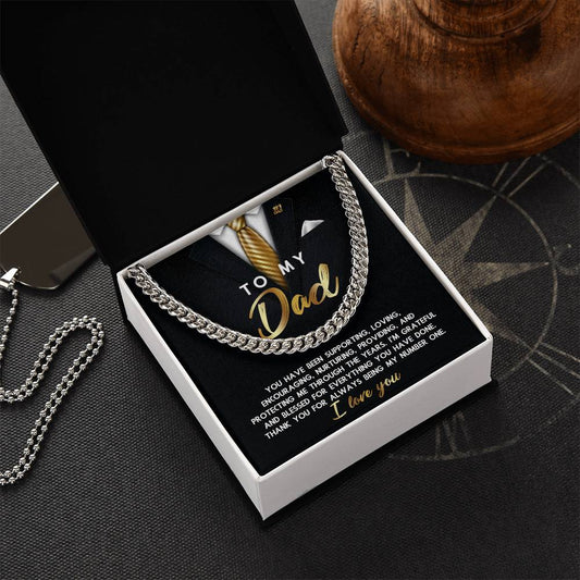 Grateful Beyond Words - Cuban Link Chain - Real Rad Boutique