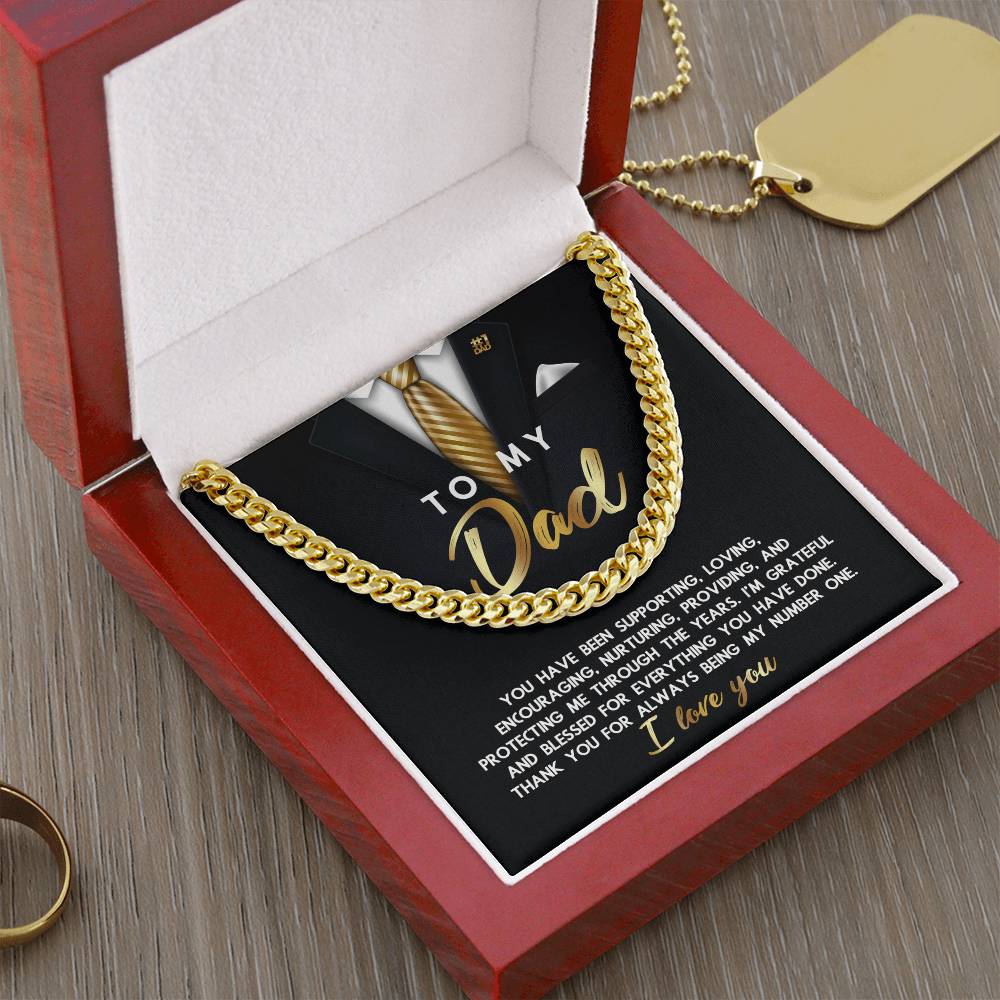 Grateful Beyond Words - Cuban Link Chain - Real Rad Boutique