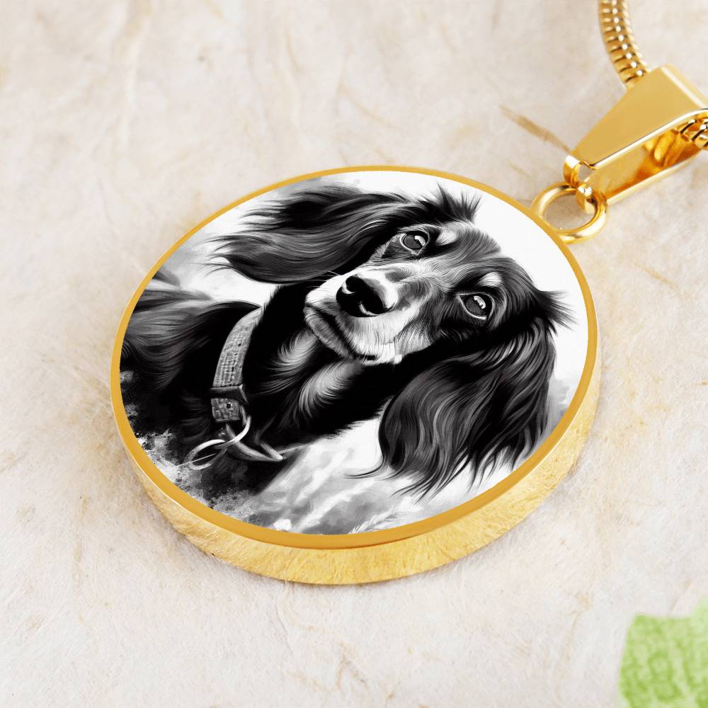 Happy Hound - Circle Necklace - Real Rad Boutique