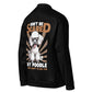 Happy Poodle - Unisex Bomber Jacket - Real Rad Boutique