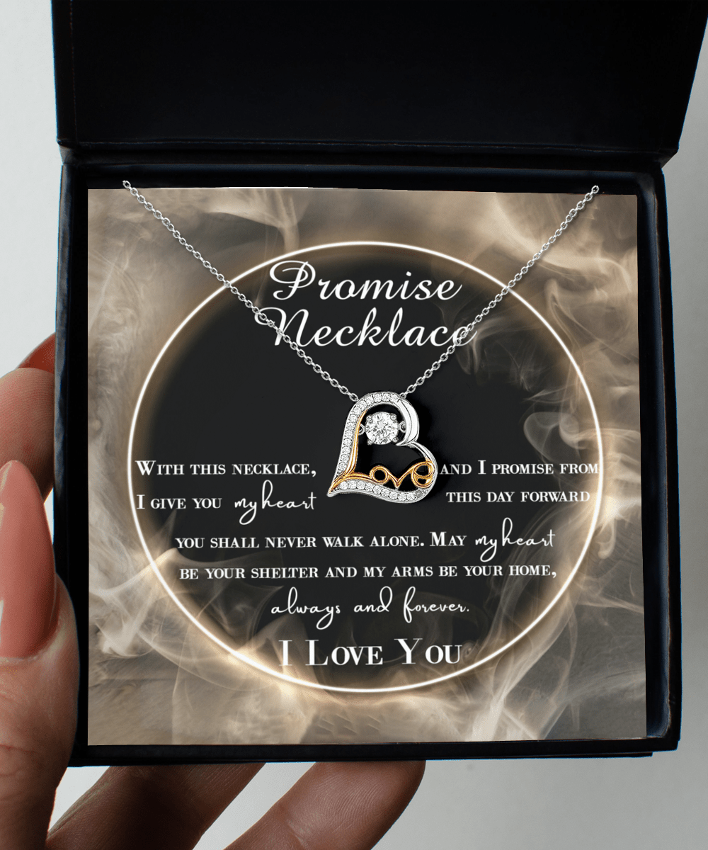 Heartfelt Promise - Love Dancing Necklace - Real Rad Boutique