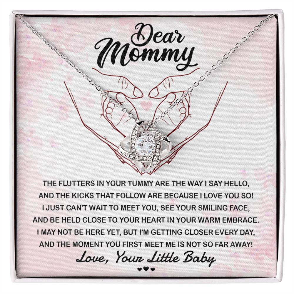 Hello from the Womb - Love Knot Necklace - Real Rad Boutique