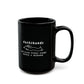 Home Is Where My Dachshund Is - Black Mug - Real Rad Boutique