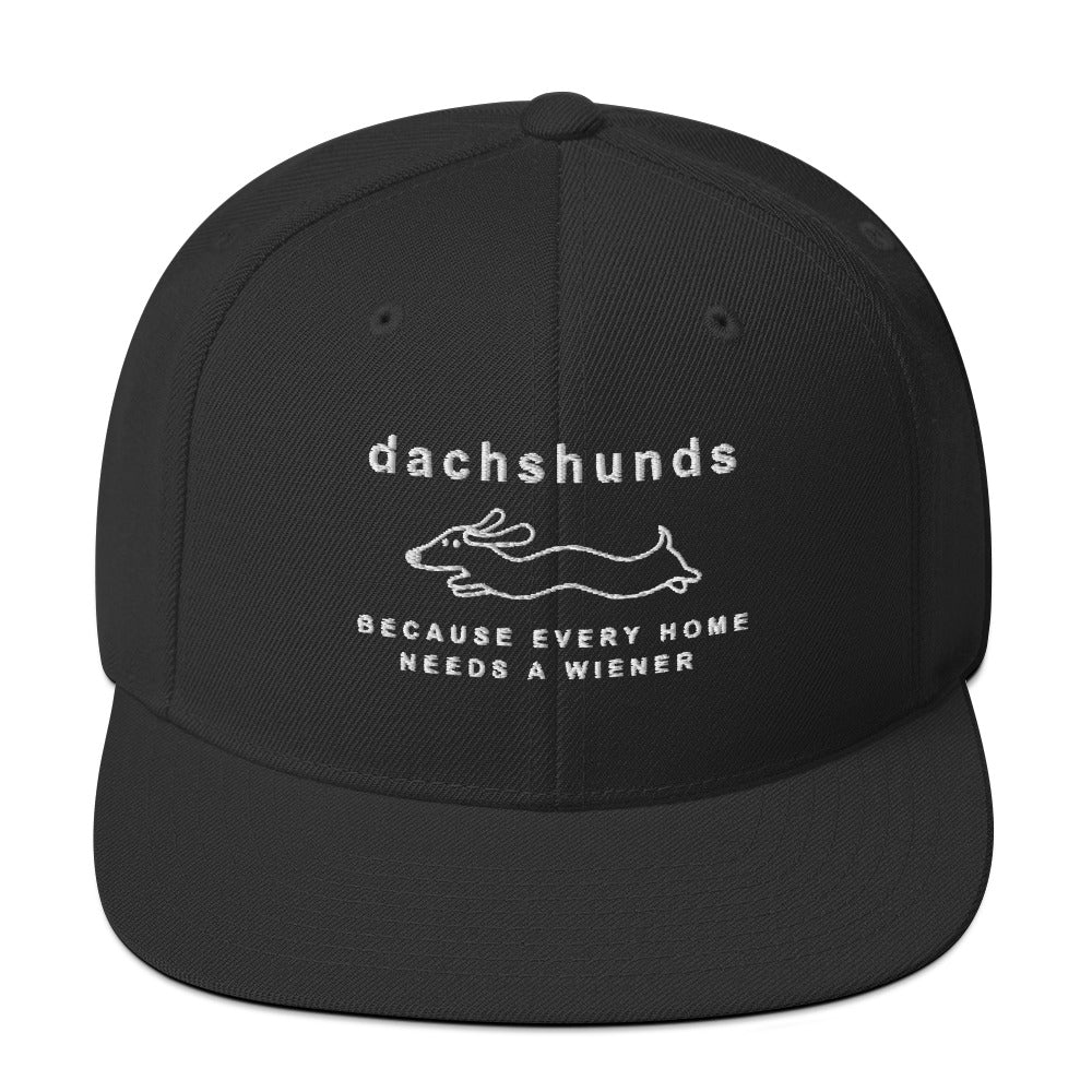 Home Is Where My Dachshund Is Canvas & Cap Bundle - Real Rad Boutique